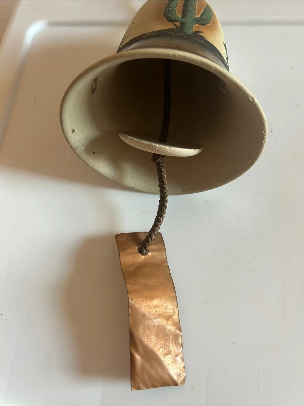 Desert Motif Ceramic Bell